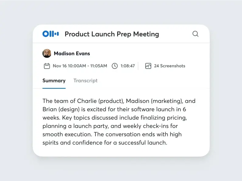 Otter ai for in person meetings
