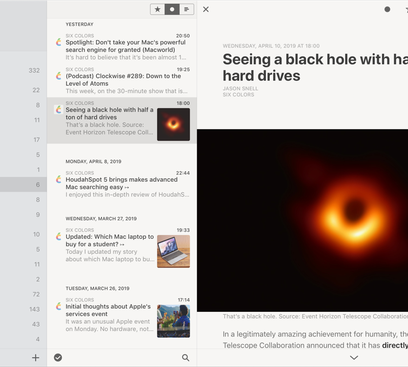 reeder for mac review